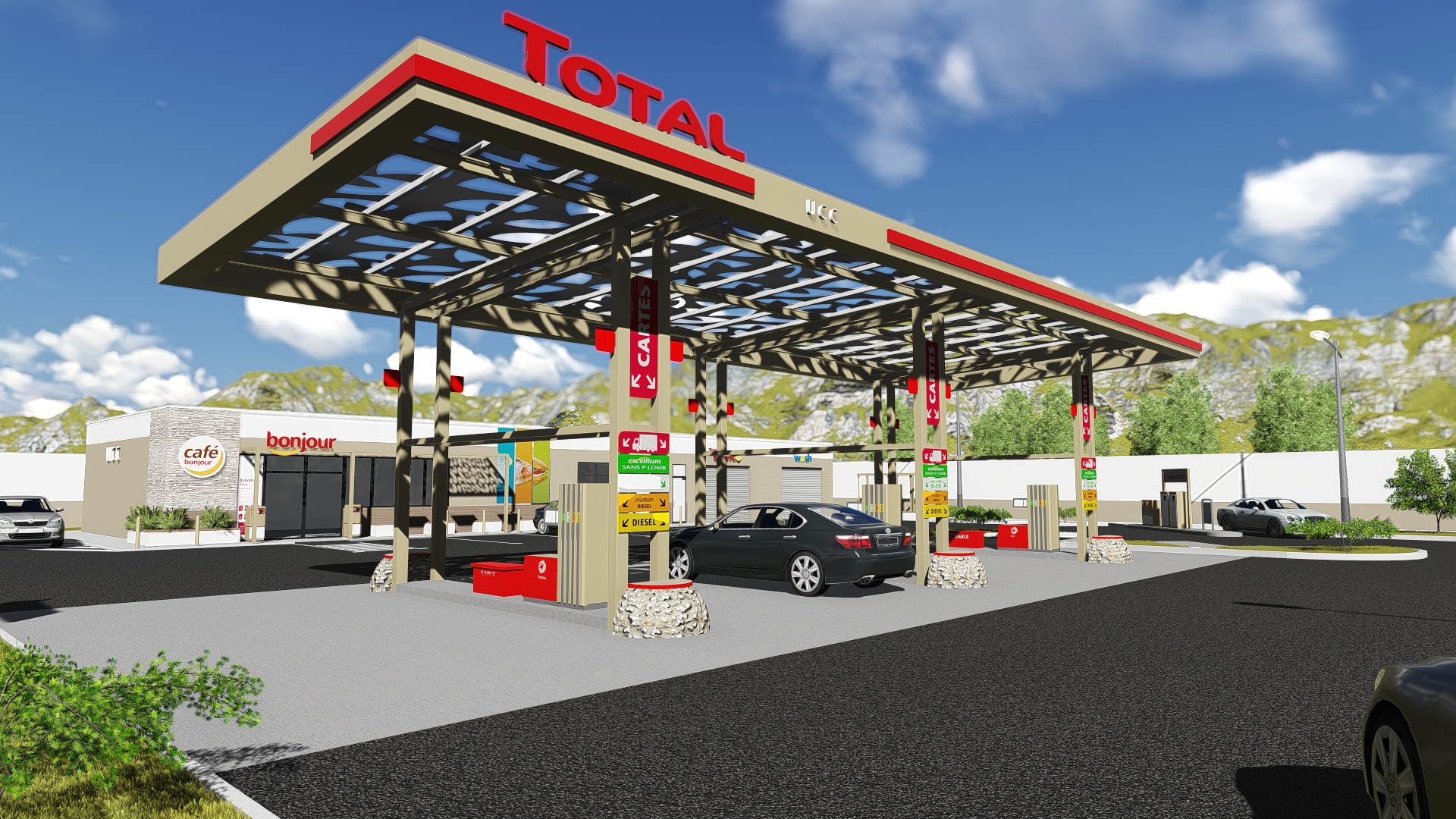 STATION TOTAL UCC